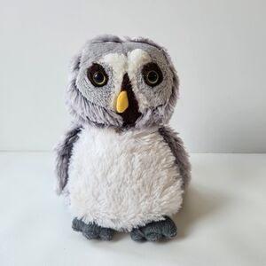 Webkinz Grey Owl No Code Bird Plush Toy HM344 Ganz